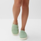 Тапочки женские, размер 40-41, цвет мятный - фото 25336605