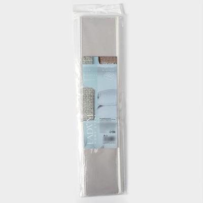 Органайзер для хранения белья LaDо́m, 12 ячеек, 32×24×12 см, серый