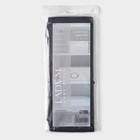 Органайзер для хранения белья LaDо́m, 16 ячеек, 32×32×12 см, графитовый - Фото 7