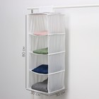 Органайзер подвесной LaDо́m, 30×30×80 см, белый - Фото 2