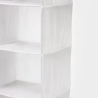 Органайзер подвесной LaDо́m, 30×30×80 см, белый - Фото 4