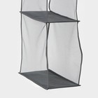 Органайзер для сумок 2 отделения LaDо́m, 40×15×80 см, серый - Фото 4