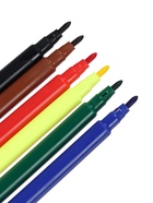 Фломастеры 6 цветов Calligrata, невентилируемый колпачок - Фото 6