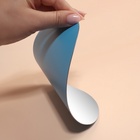 Зеркало настенное, акриловое, круглое, на клеевой основе, без рамы, d=20 см - Фото 2