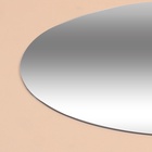 Зеркало настенное QF, овальное, на клеевой основе, акриловое, 25×40 см - Фото 4