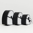 Набор подарочных коробок сердце 3 в 1, L:27×27×12cm M:23.5×23×11cm S:19×19×10cm - Фото 2