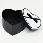 Набор подарочных коробок сердце 3 в 1, L:27×27×12cm M:23.5×23×11cm S:19×19×10cm - Фото 5