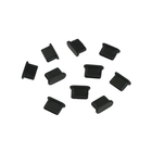 Заглушка Type-c, чёрный, пластик, набор 10 шт. - Фото 1