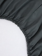 Простыня на резинке 1.5-спальная «Этель», 160×200+25 см, серая, поплин 10583672