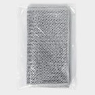 Сетка для мытья посуды узелковая, металлическая, однослойная, 5 шт., 19×19 см - Фото 9