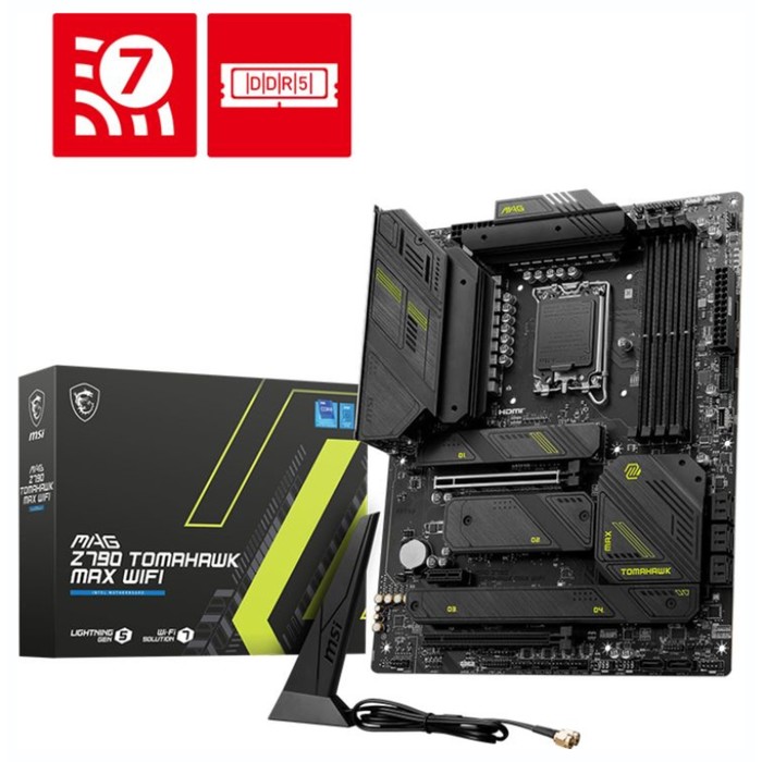 Материнская плата MSI MAG Z790 TOMAHAWK MAX WIFI Soc-1700 Intel Z790 4xDDR5 ATX AC`97 8ch(7   107040 - фото 51621975