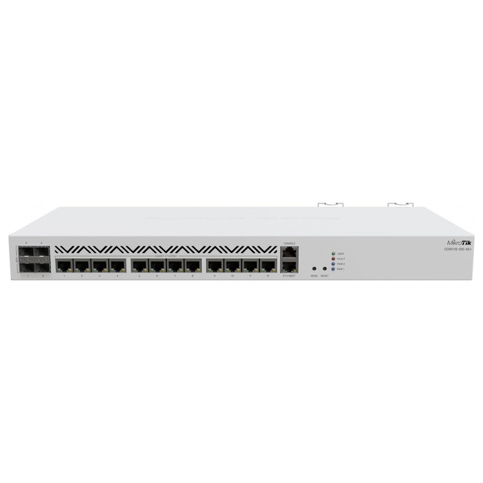 Коммутатор MikroTik CCR2116-12G-4S+ 13x1Гбит/с 4SFP+ управляемый - фото 51621987