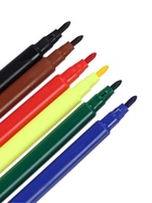 Фломастеры 6 цветов Calligrata «Машинка», невентилируемый колпачок - Фото 6