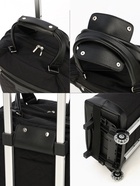 Сумка дорожная Bagsland на колёсах, чёрная - Фото 2