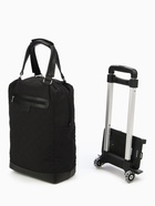 Сумка дорожная Bagsland на колёсах, чёрная - Фото 10