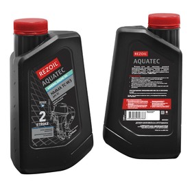 Масло Rezer REZOIL AQUATEC, для двухтактных двигателей, минеральное, NMMA TC-W3, 0.946 л 10714287