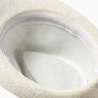 Шляпа мужская MINAKU, цвет светло-бежевый р-р 58 - фото 25337065