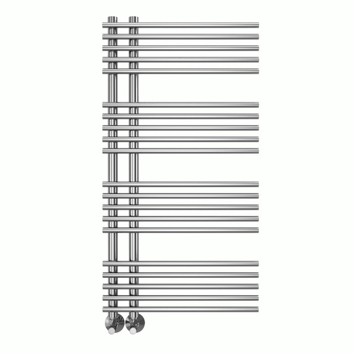 Полотенцесушитель водяной TERMINUS "Астра" П20, 70x800 мм, нижнее подключение, хром - Фото 1