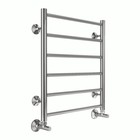 Полотенцесушитель водяной TERMINUS «Аврора» П6, 500×600 мм, нижнее подключение, хром - Фото 2