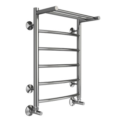 Полотенцесушитель водяной TERMINUS «Классик» П6, 400×600 мм, нижнее подключение, хром