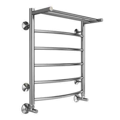 Полотенцесушитель водяной TERMINUS «Классик» П6, 500×600 мм, нижнее подключение, хром