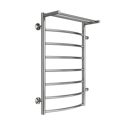 Полотенцесушитель водяной TERMINUS «Классик» П8, 500×800 мм, боковое подключение, хром