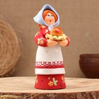Ковровская игрушка "Бабушка с пирогом", керамика - фото 308985155