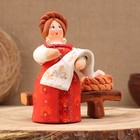 Ковровская игрушка "Барышня Вышивальщица", керамика - фото 308985171