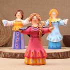 Ковровская игрушка "Барышня танцует лето", керамика - фото 12149226
