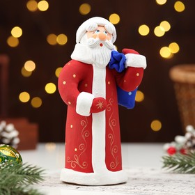 Ковровская игрушка "Дед Мороз", керамика