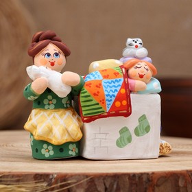 Ковровская игрушка "Печь", малютка, керамика