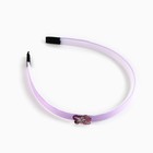 Ободок для волос «Милый единорожек» 12 х 13 х 1.2 см - фото 25499269