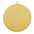 Медаль призовая 017, d= 4,5 см. 1 место. Цвет золото. Без ленты - Фото 3