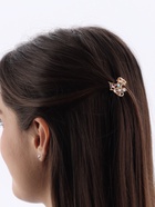 Крабик для волос «Адель», бабочка, 2.5 см, золото (комплект 6 шт) - фото 43306499