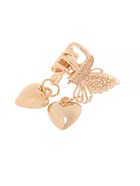 Крабик для волос «Милада», сердечки, 2.5 см, золото 10454942