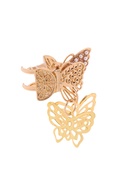 Крабик для волос «Милада», резные бабочки, 2.5 см, золото (комплект 6 шт) - фото 43306538
