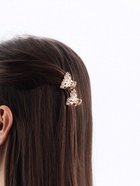 Краб для волос "Лола" бабочка, 2,5 см, золото (6 шт) - фото 808957678