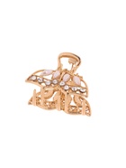 Краб для волос "Лола" бабочка, 2,5 см, золото (6 шт) - фото 808957679