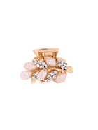 Крабик для волос «Лола», веточка, 2.5 см, золото (комплект 6 шт) - фото 43306561