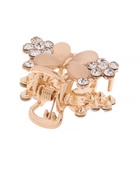 Крабик для волос «Николь», бабочка, 2.5 см, золото (комплект 6 шт) - фото 49351297