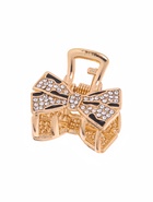 Крабик для волос «Кая», бант, 2.5 см, золото (комплект 6 шт) - фото 46485166