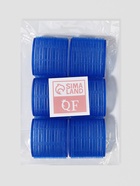 Бигуди «Липучка», d=6.5 см, 6 см, 6 шт., синие - Фото 3