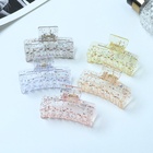 Крабик для волос «Айлин», прямой, 6.5 см, МИКС  (артикул 10530854)  большой выбор товаров оптом и в розницу по низким ценам с доставкой