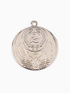 Медаль призовая «2 место» серебро 017, d=4.5 см, без ленты - Фото 2