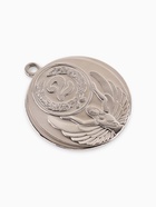 Медаль призовая «2 место» серебро 017, d=4.5 см, без ленты - Фото 3