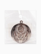 Медаль призовая «2 место» серебро 017, d=4.5 см, без ленты - Фото 5