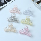 Крабик для волос «Бриджит», кольца, 7 см, МИКС 10530861