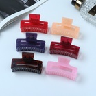 Крабик для волос «Глория», прямой, 6.5 см, МИКС 10530865