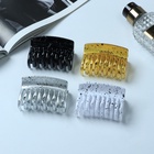 Крабик для волос «Пелагея», прямой зубья, 6.5 см, МИКС (комплект 12 шт) - фото 54780085