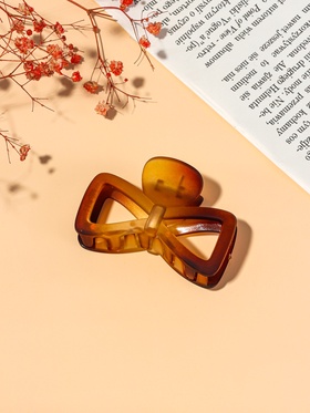 Крабик для волос «Кэнди», матовый бантик, 7 см, МИКС (комплект 12 шт)